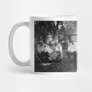 US industrialists and US President, 1921 (C023/0182) Mug